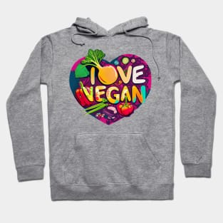 I love vegan Hoodie